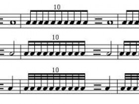五线谱教程笔记——第五章 6、连音符