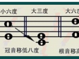 五线谱教程笔记——第六章 5、单音程和复音程