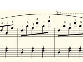 车尔尼599钢琴初步教程第96课